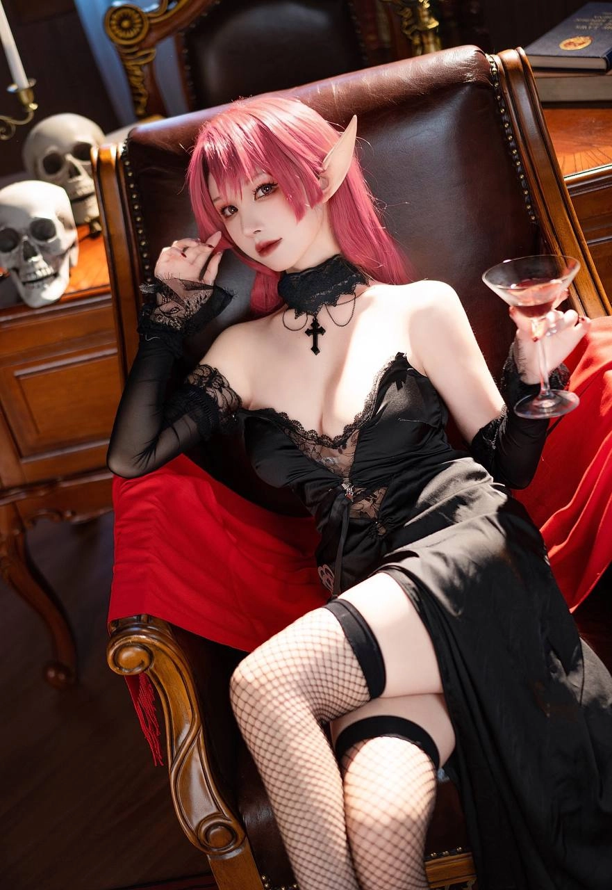 图片[5]-超级小禾儿（一千只猫薄禾）Cosplay写真合集 共 22 期-萌娘社