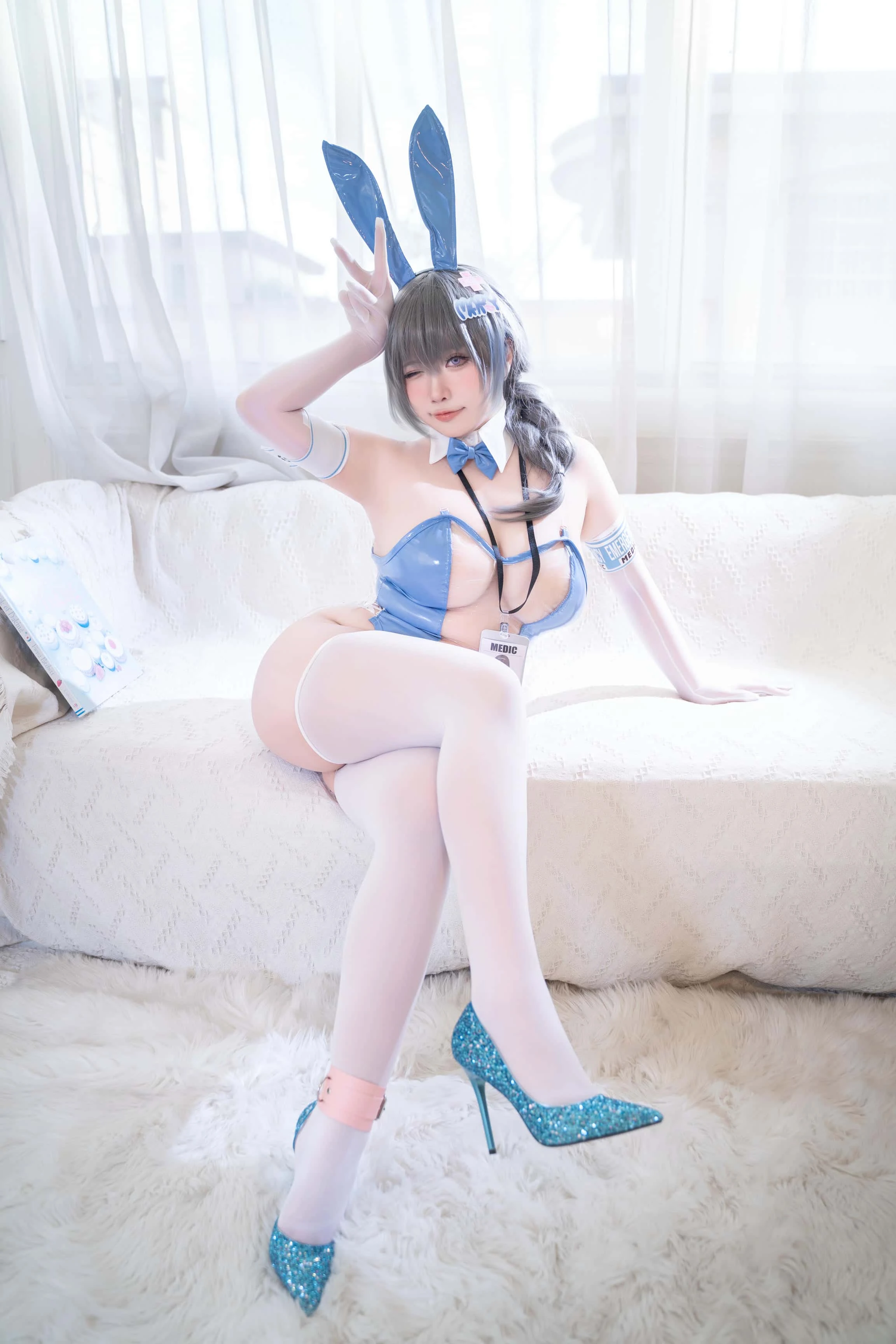 贞子蜜桃 Nikke胜利女神 梅里兔女郎